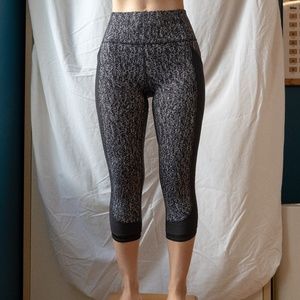 Lululemon High Rise Crop Leggings